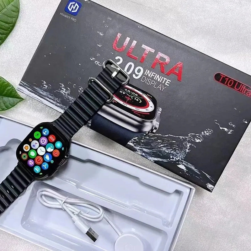Watch T10 Ultra 2.09 Infinite Display Smartwatch