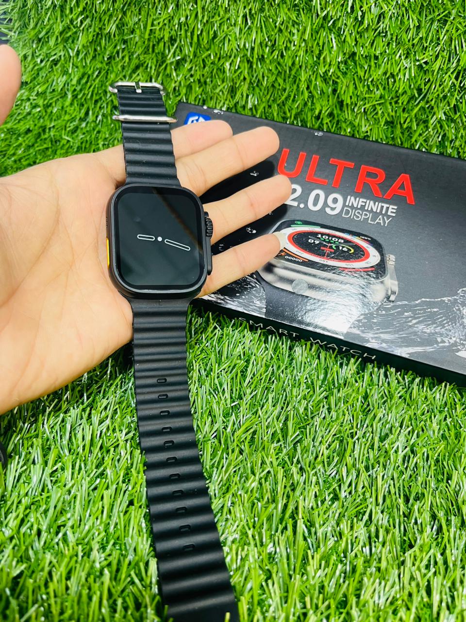 Watch T10 Ultra 2.09 Infinite Display Smartwatch